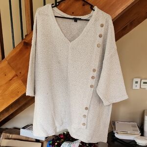 Robert Louis Cream Knit Top